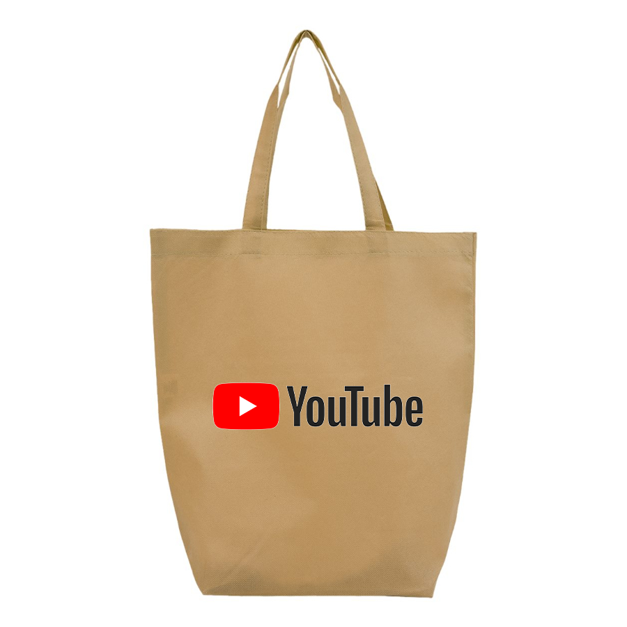 Youtube Video Steaming Social - Non-Woven Gusset Bottom Tote - Q1251