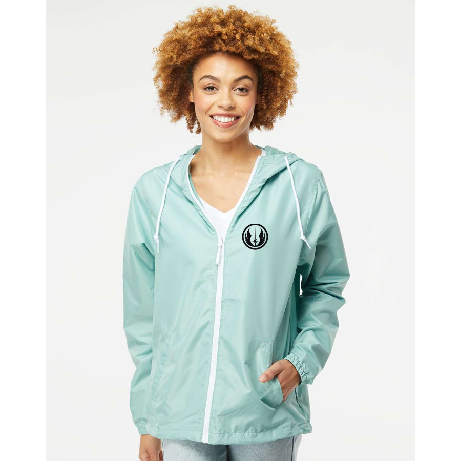 Men’s Jedi Star Wars- Independent Trading Co. - Lightweight Windbreaker Full-Zip Jacket - EXP54LWZ