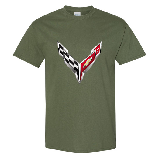 Youth Chevrolet Corvette Kids Cotton T-Shirt