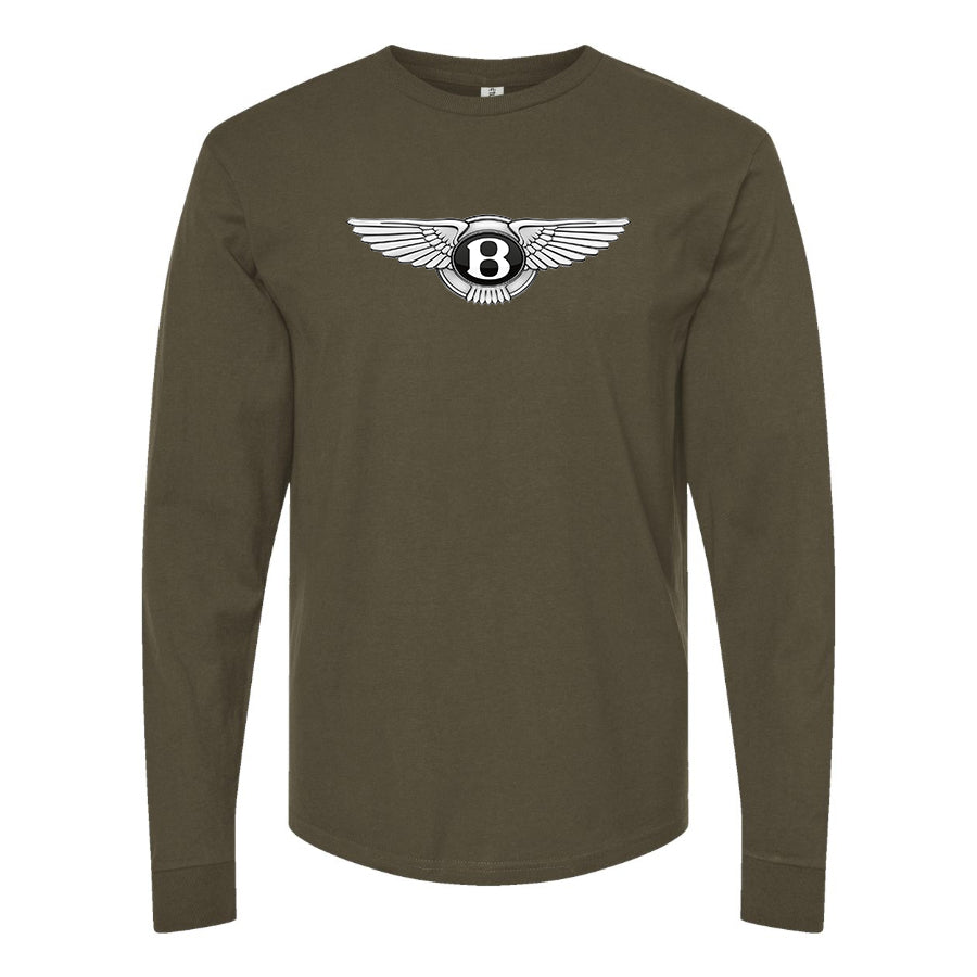 Men’s Bentley Motorsports Car Long Sleeve T-Shirt