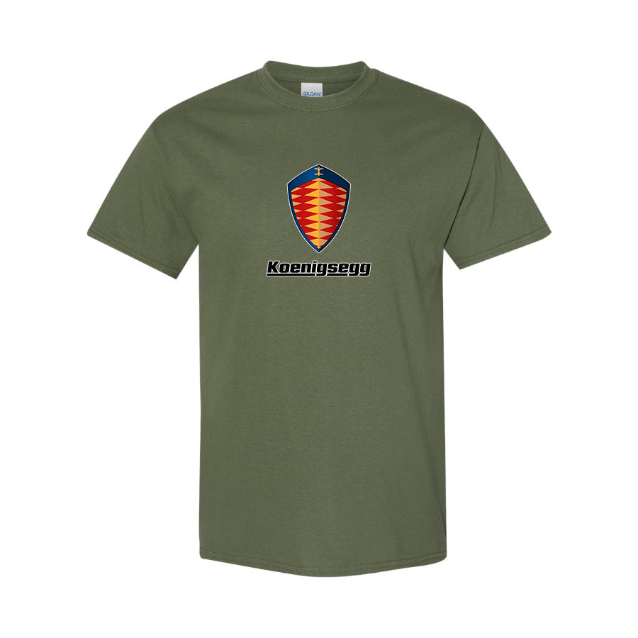 Men’s Koenigsegg Car Cotton T-Shirt
