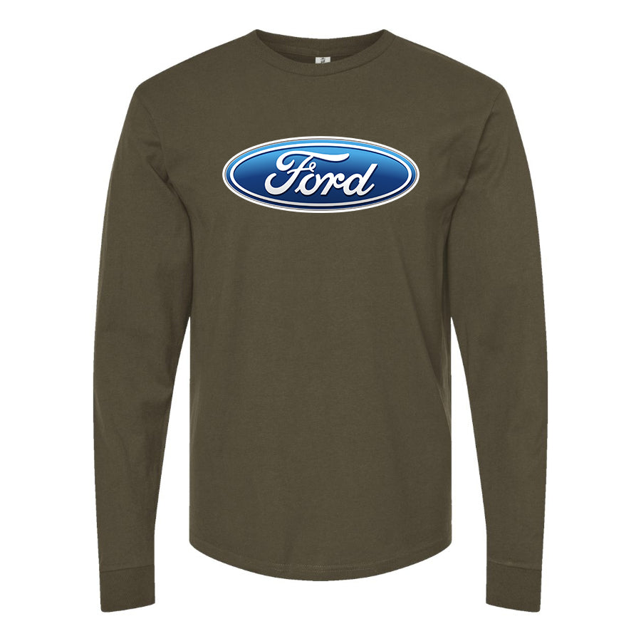 Men’s Ford Car Long Sleeve T-Shirt