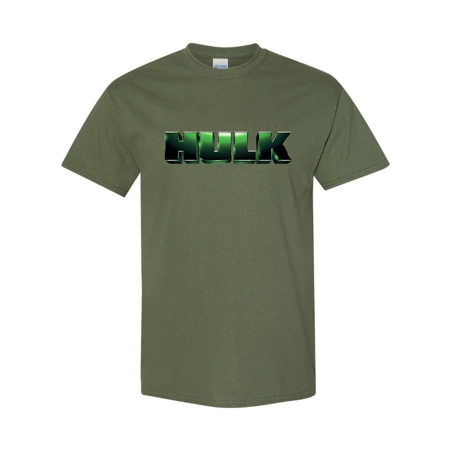 Youth Kids The Hulk Marvel Superhero Cotton T-Shirt
