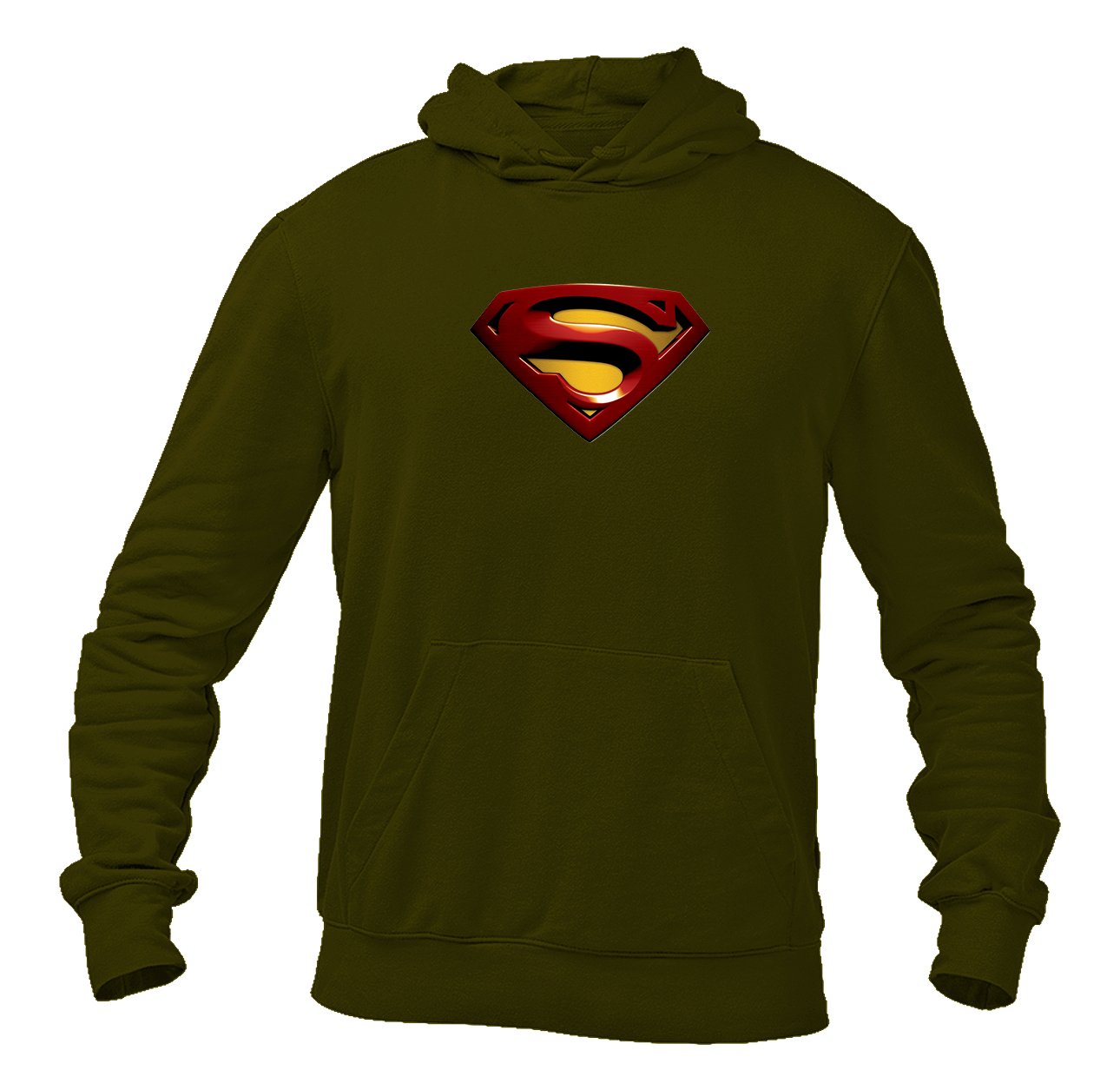 Men's Superman Superhero Pullover Hoodie