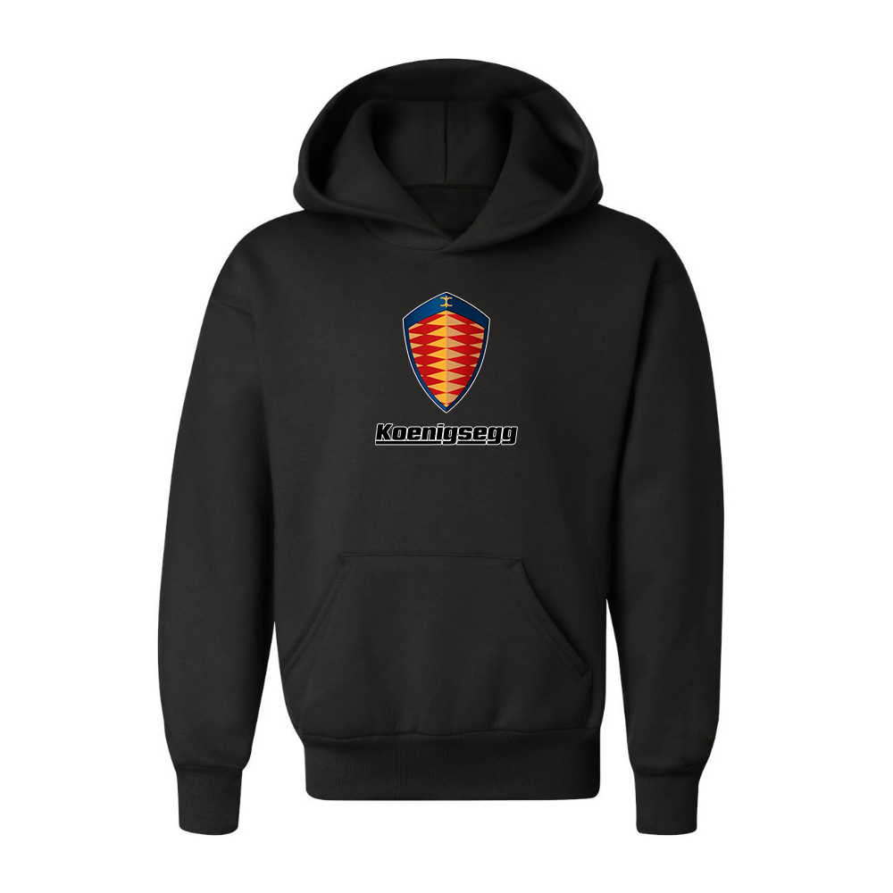 Youth Kids Koenigsegg Car Pullover Hoodie