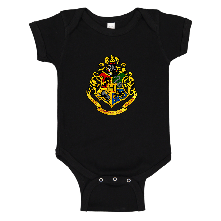 Hogwarts Emblem Harry Potter Movie Baby Romper Onesie