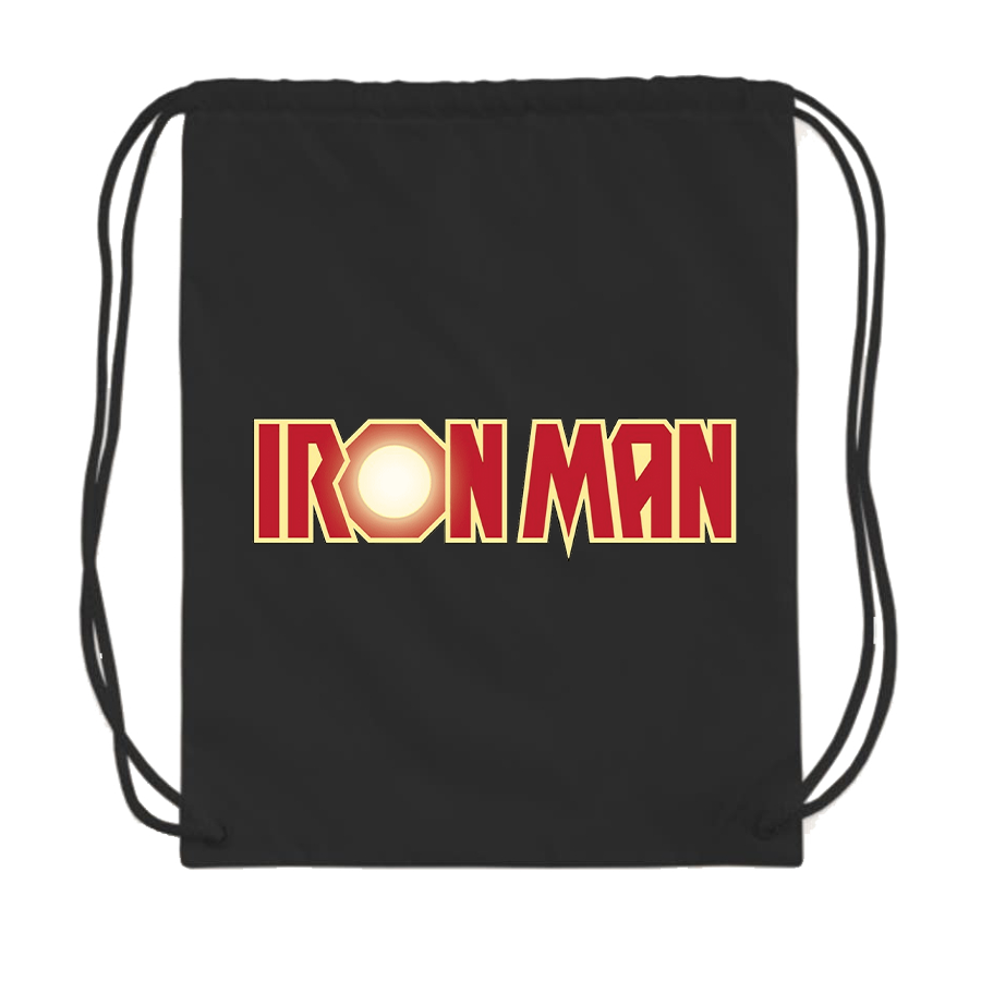 Iron Man Marvel Superhero Drawstring Bag