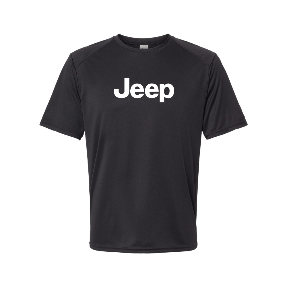 Men’s Jeep Car Polyester T-Shirt