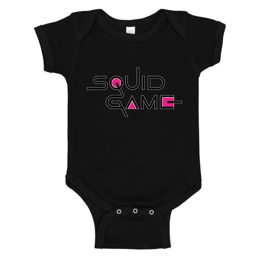 Squid Game Show Baby Romper Onesie