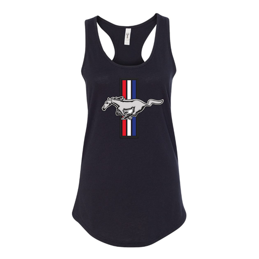 Women's Mustang Racerback Tank Top