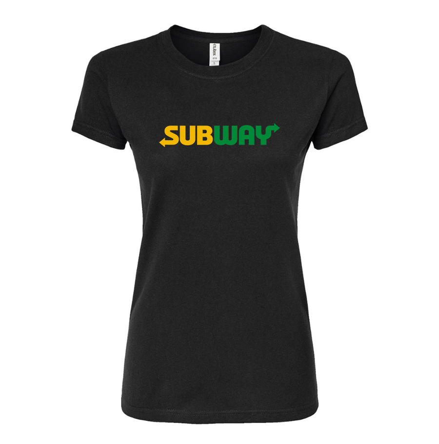 Women’s Subway Round Neck T-Shirt