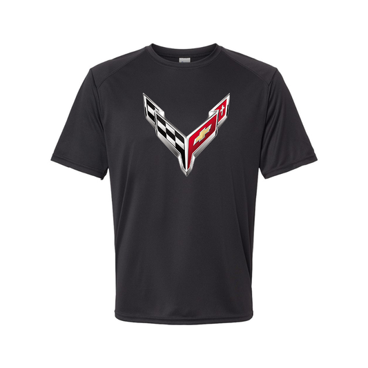 Youth Chevrolet Corvette Kids Polyester T-Shirt