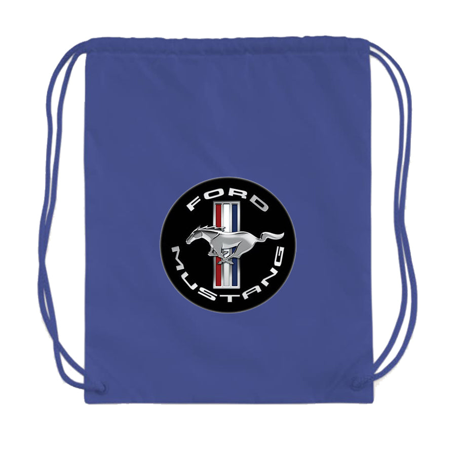 Ford Mustang Motorsport Car Drawstring Bag