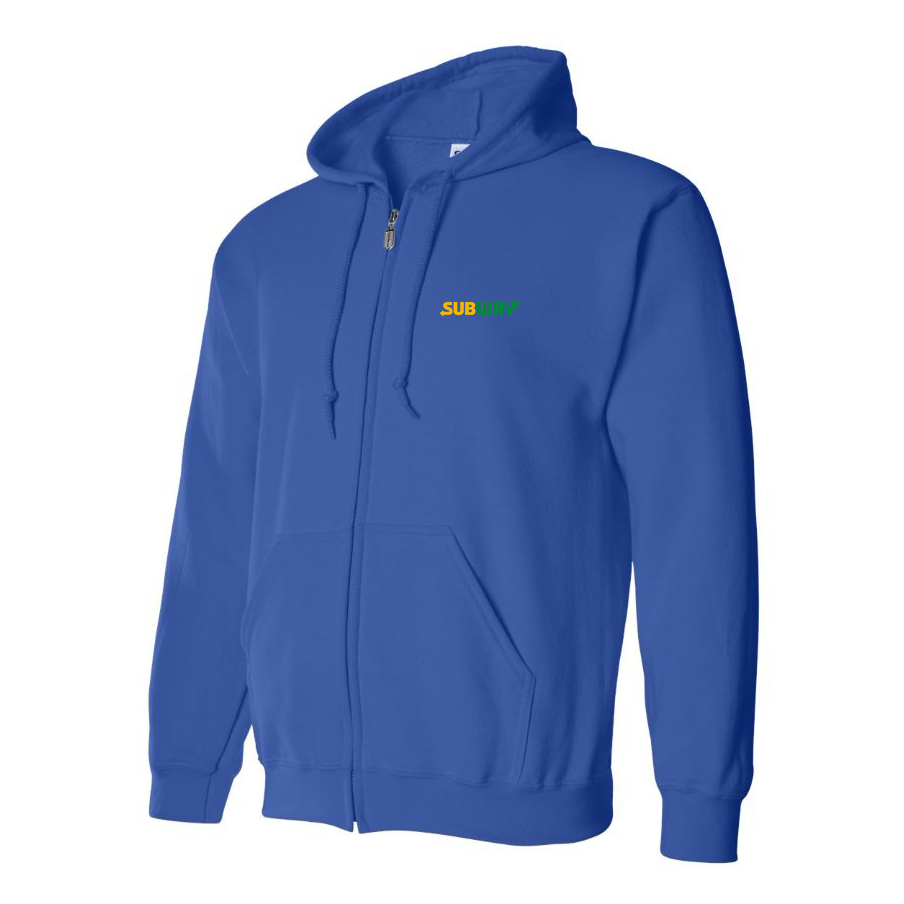 Men's Subway Zipper Hoodie
