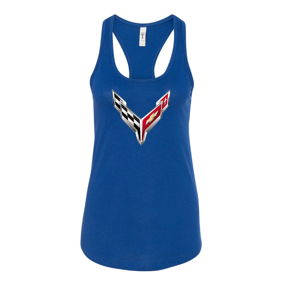 Women's Chevrolet Corvette Racerback Tank Top