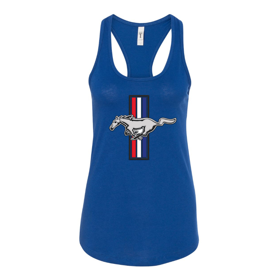 Women's Mustang Racerback Tank Top