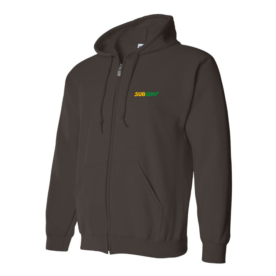 Men's Subway Zipper Hoodie