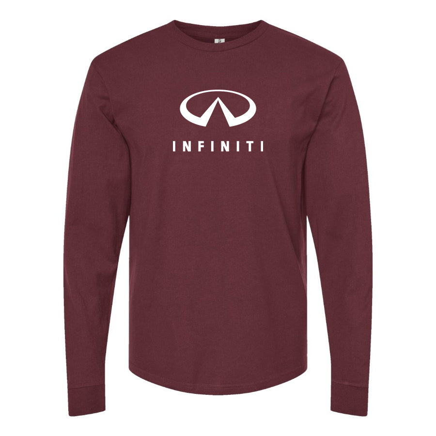 Men’s Infiniti Luxury Car Long Sleeve T-Shirt