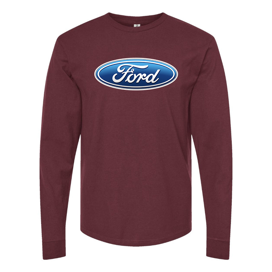 Men’s Ford Car Long Sleeve T-Shirt