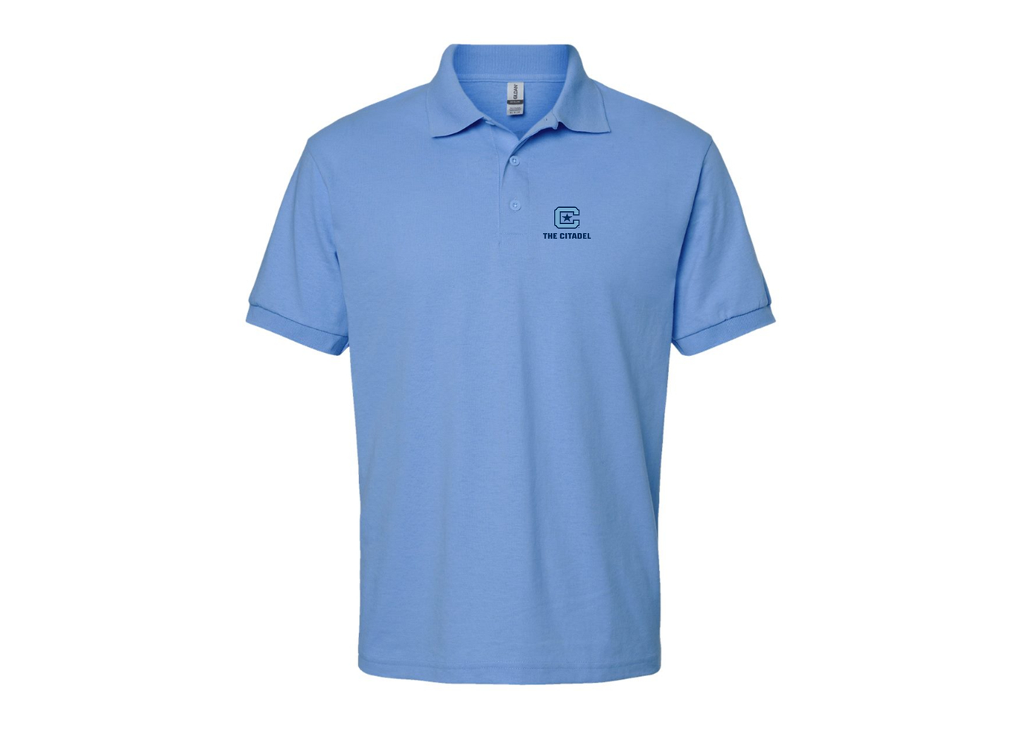 Men' The Citadel Bulldogs Gildan Dry Blend Jersey Polo