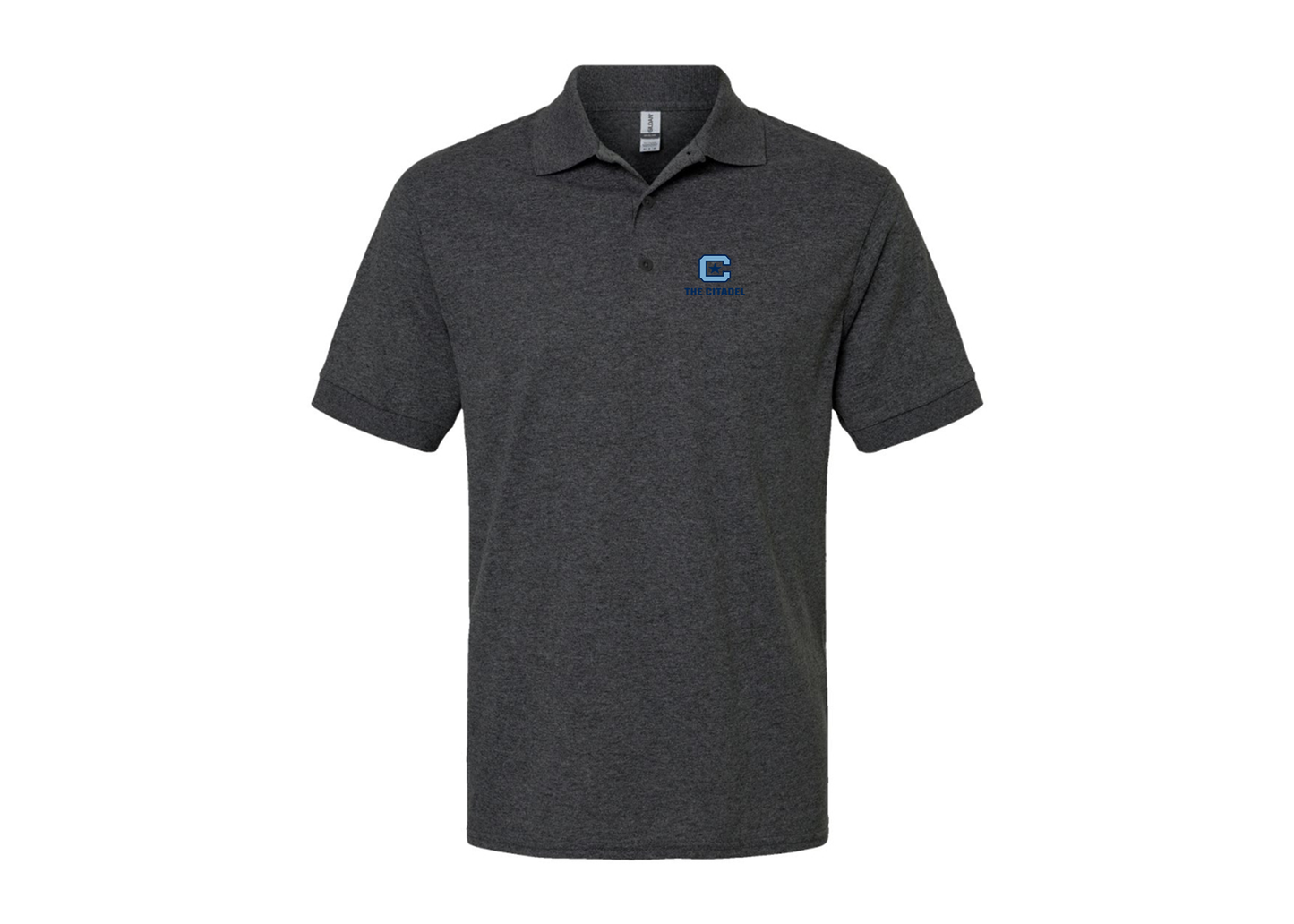 Men' The Citadel Bulldogs Gildan Dry Blend Jersey Polo