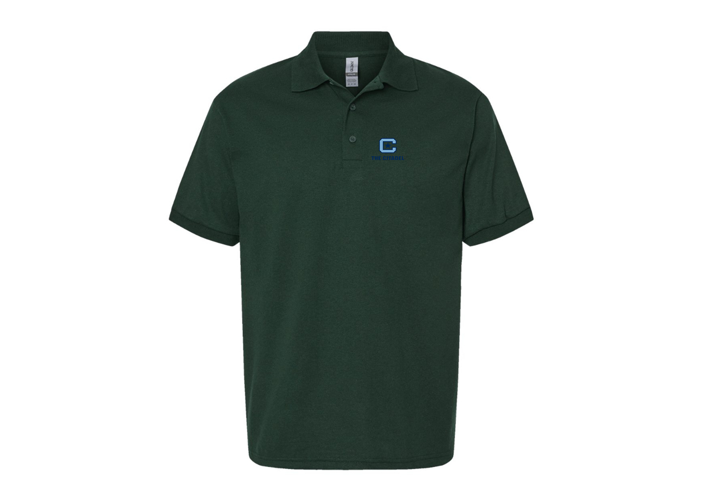 Men' The Citadel Bulldogs Gildan Dry Blend Jersey Polo
