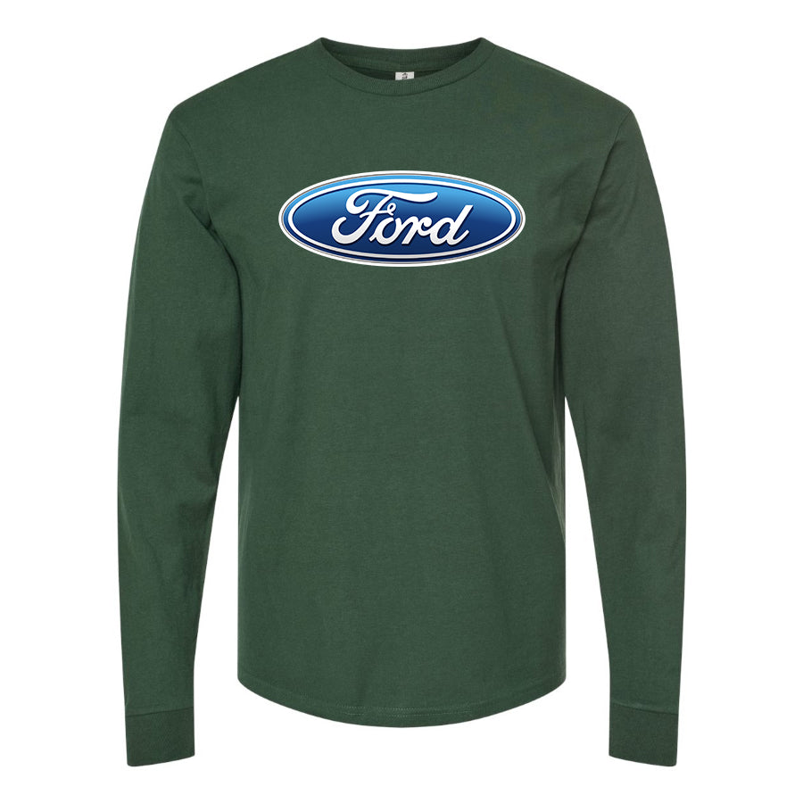 Men’s Ford Car Long Sleeve T-Shirt