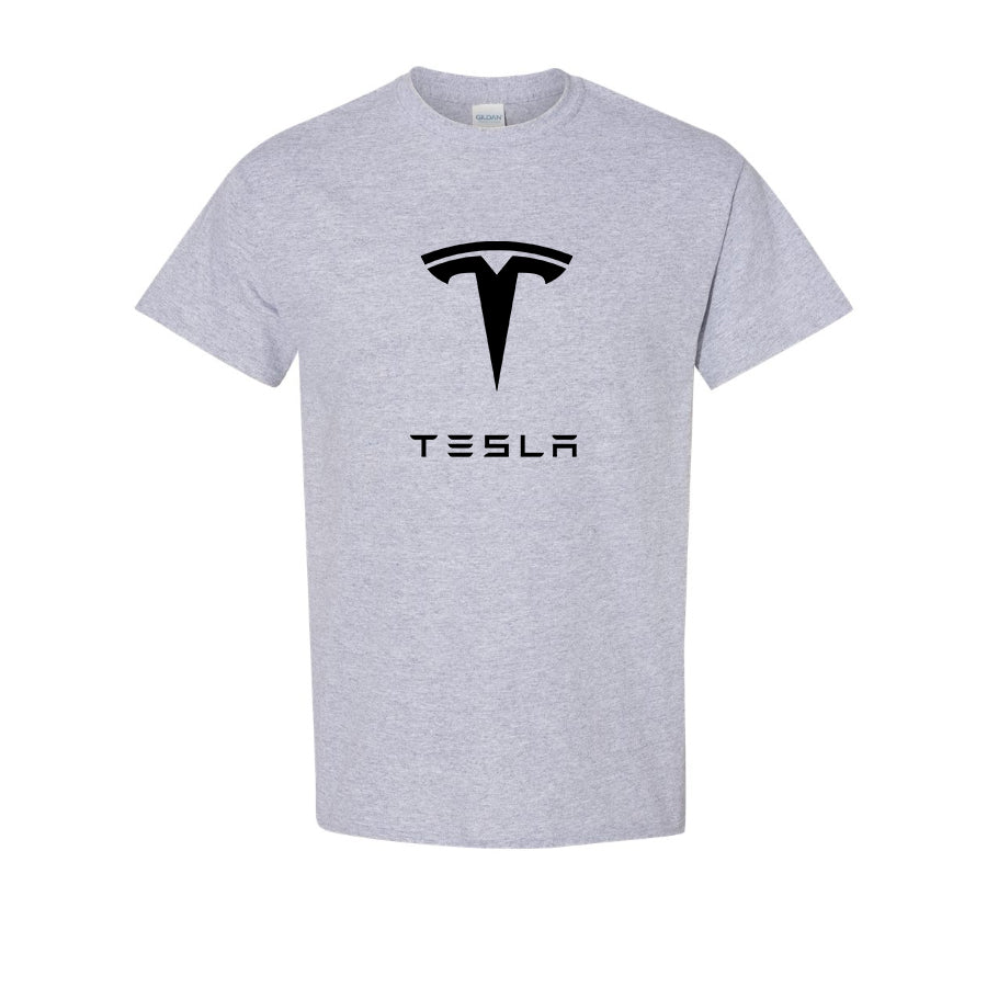 Youth Kids Tesla Motorsports Car Cotton T-Shirt