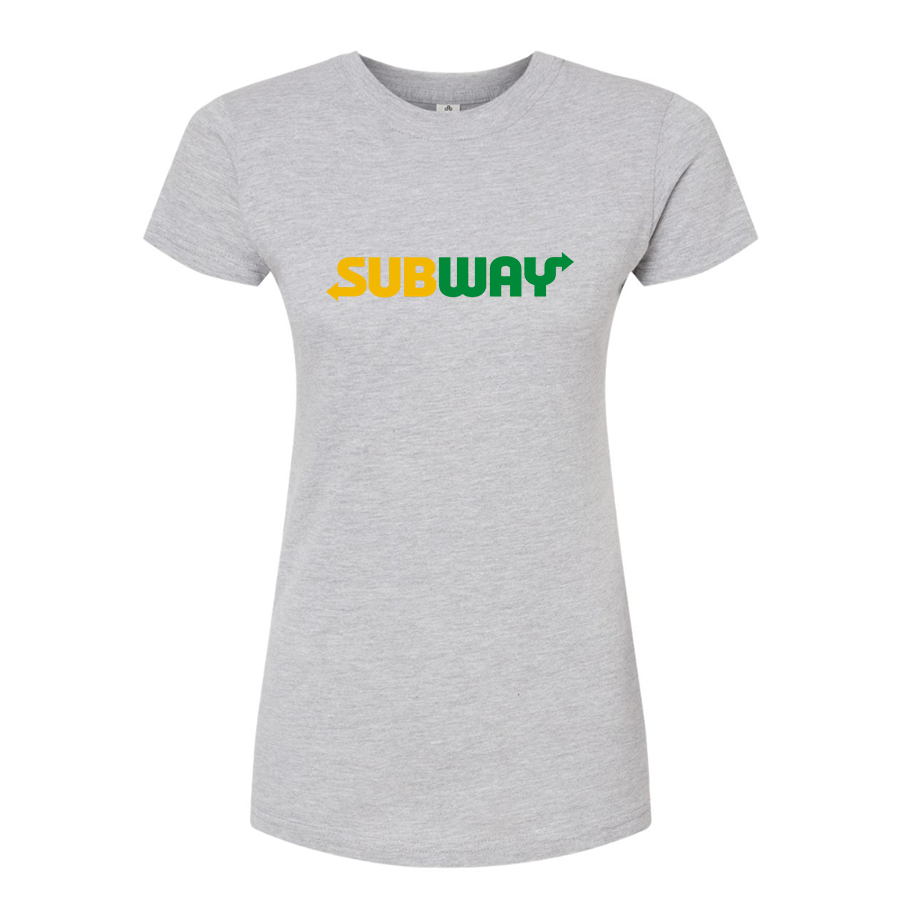 Women’s Subway Round Neck T-Shirt
