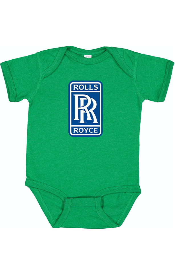 Rolls Royce Motorsport Car Baby Romper Onesie