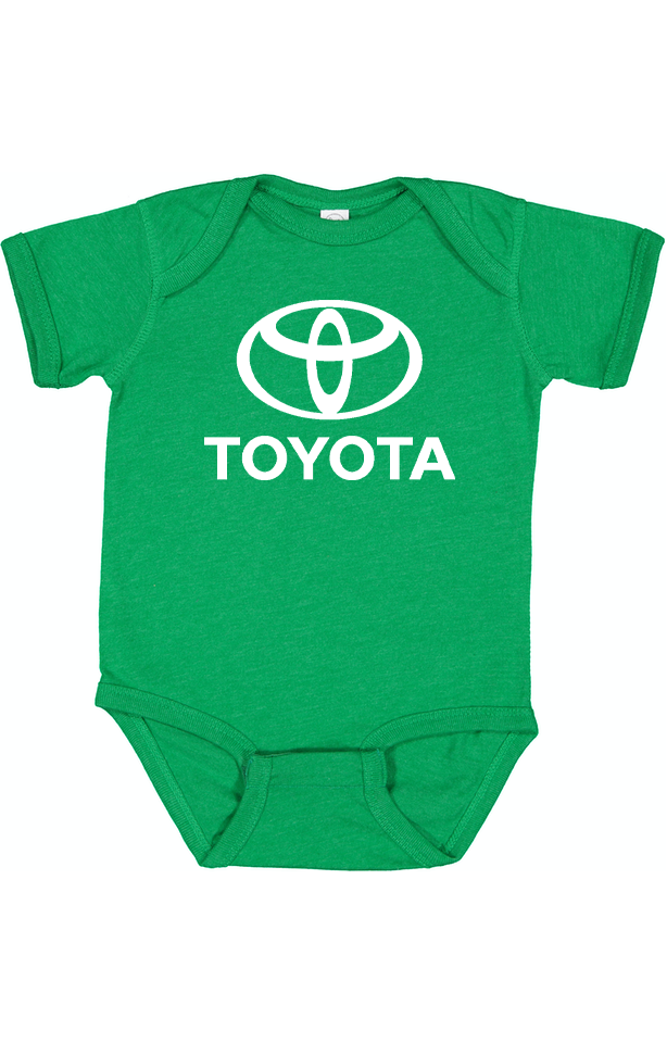 Toyota Motorsport Car Baby Romper Onesie