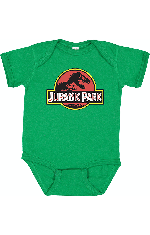 Jurassic Park Movie Baby Romper Onesie