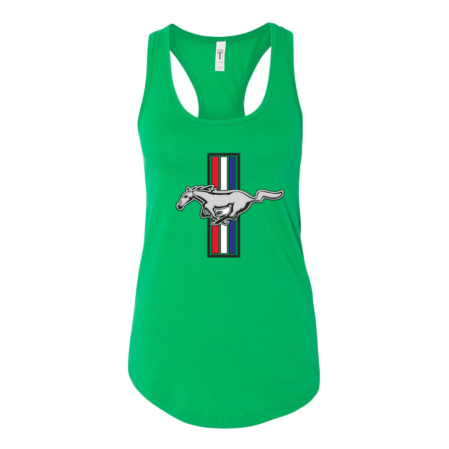 Women's Mustang Racerback Tank Top