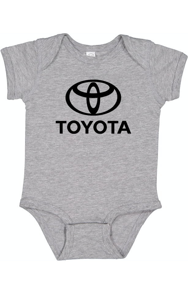 Toyota Motorsport Car Baby Romper Onesie