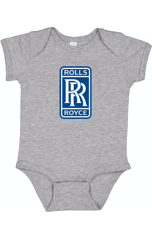 Rolls Royce Motorsport Car Baby Romper Onesie