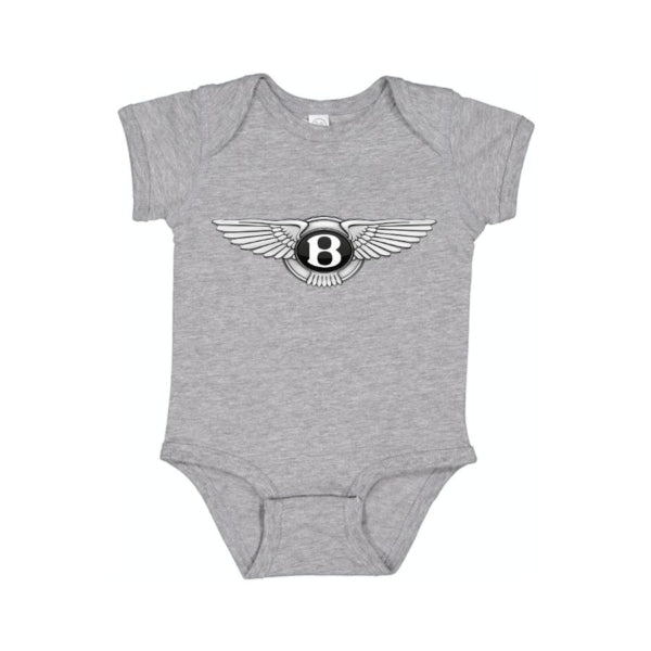 Bentley Motorsports Car Baby Romper Onesie