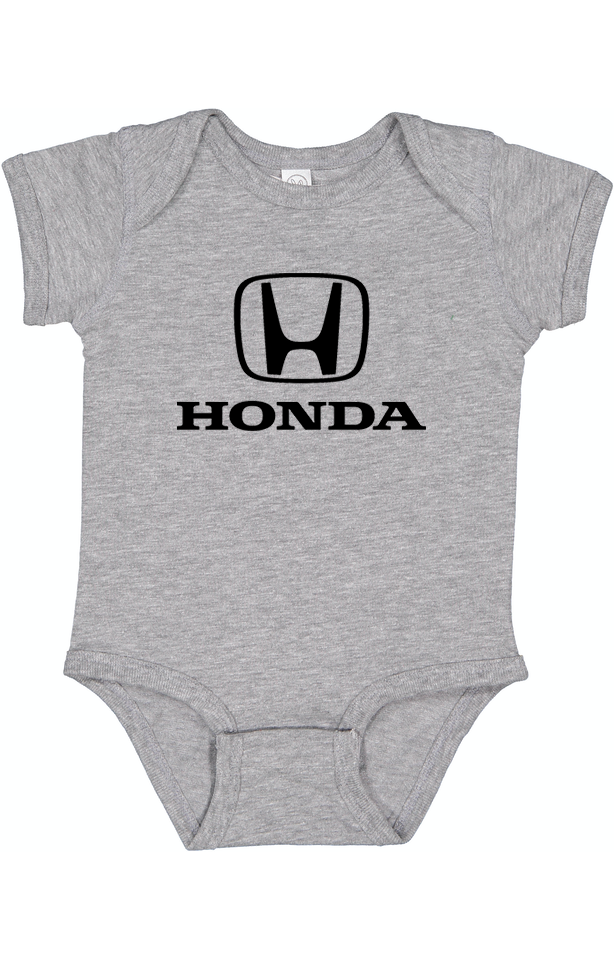 Honda Motorsport Car Baby Romper Onesie