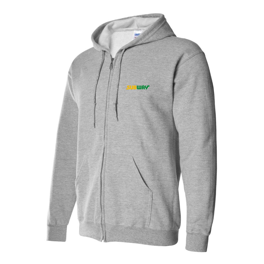 Men's Subway Zipper Hoodie