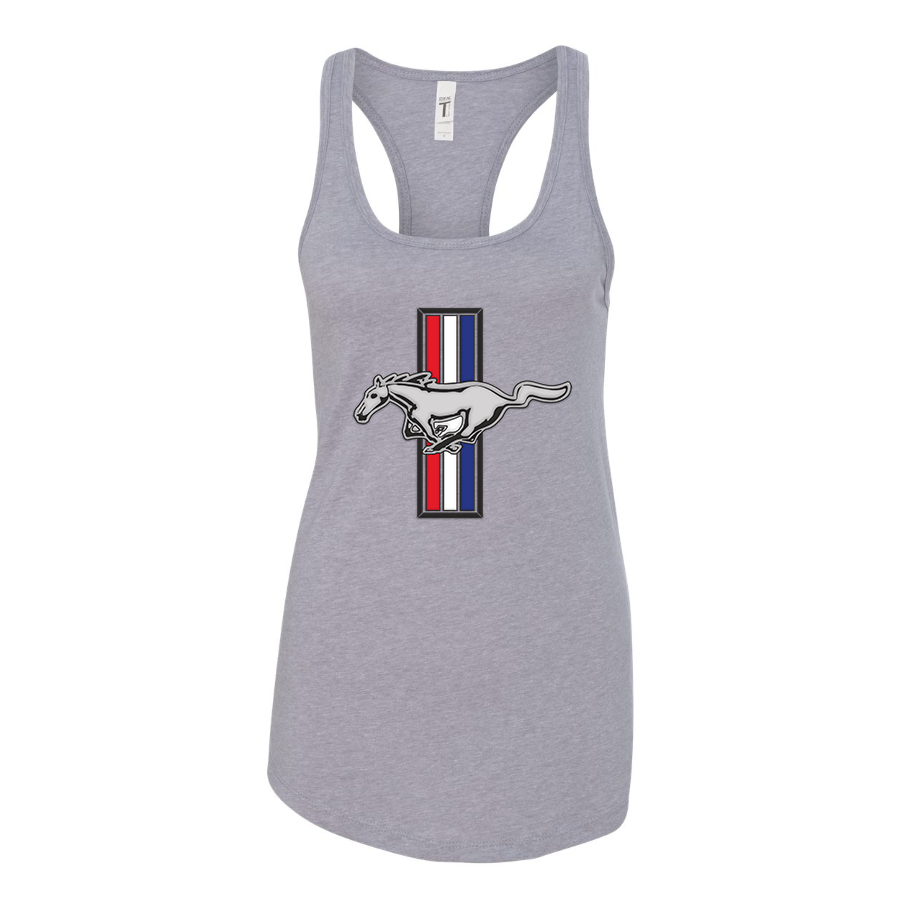 Women's Mustang Racerback Tank Top