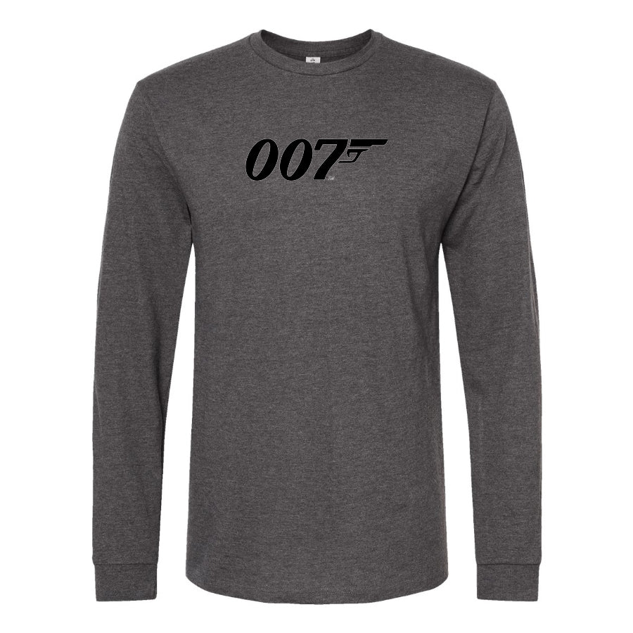 Men's 007 James Bond Movie Long Sleeve T-Shirt