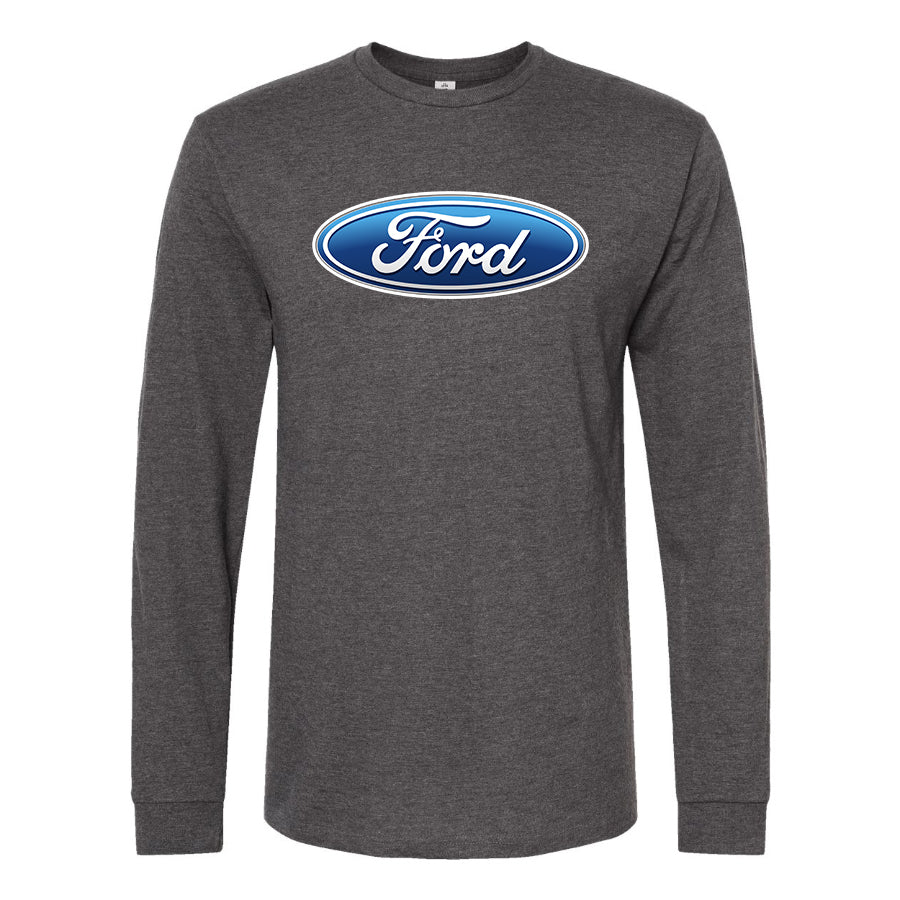 Men’s Ford Car Long Sleeve T-Shirt