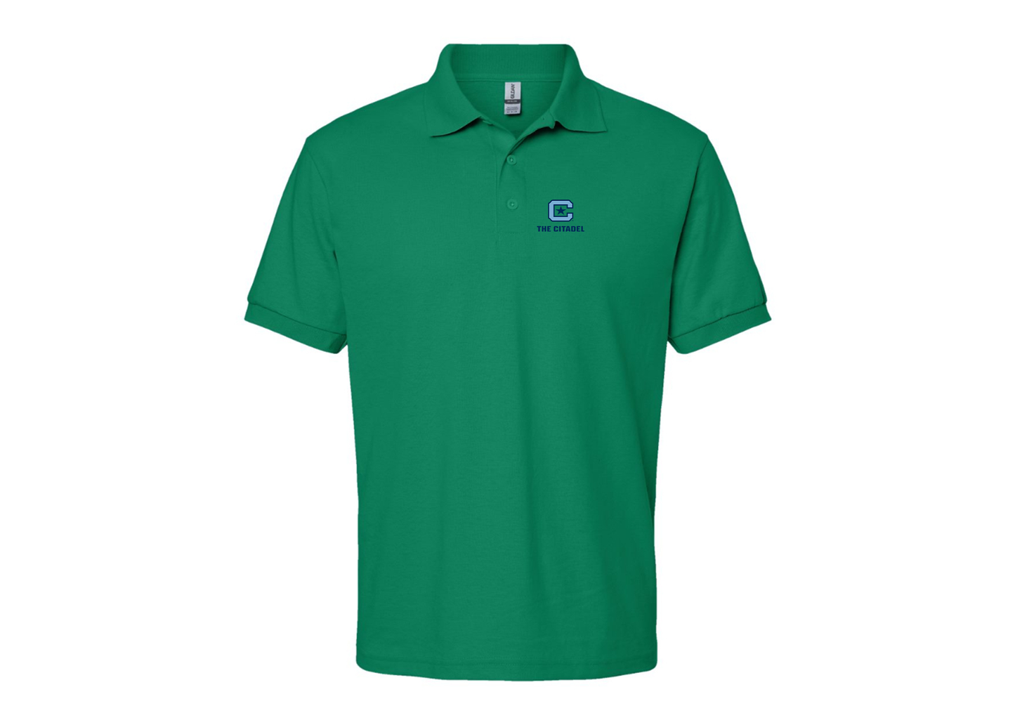 Men' The Citadel Bulldogs Gildan Dry Blend Jersey Polo