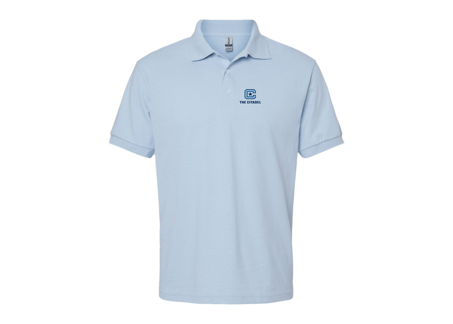 Men' The Citadel Bulldogs Gildan Dry Blend Jersey Polo