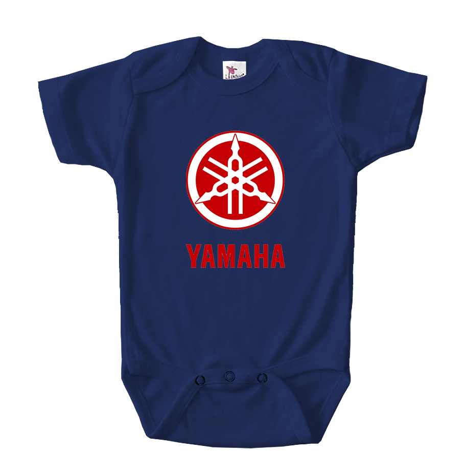 Yamaha Motorcycle Baby Romper Onesie