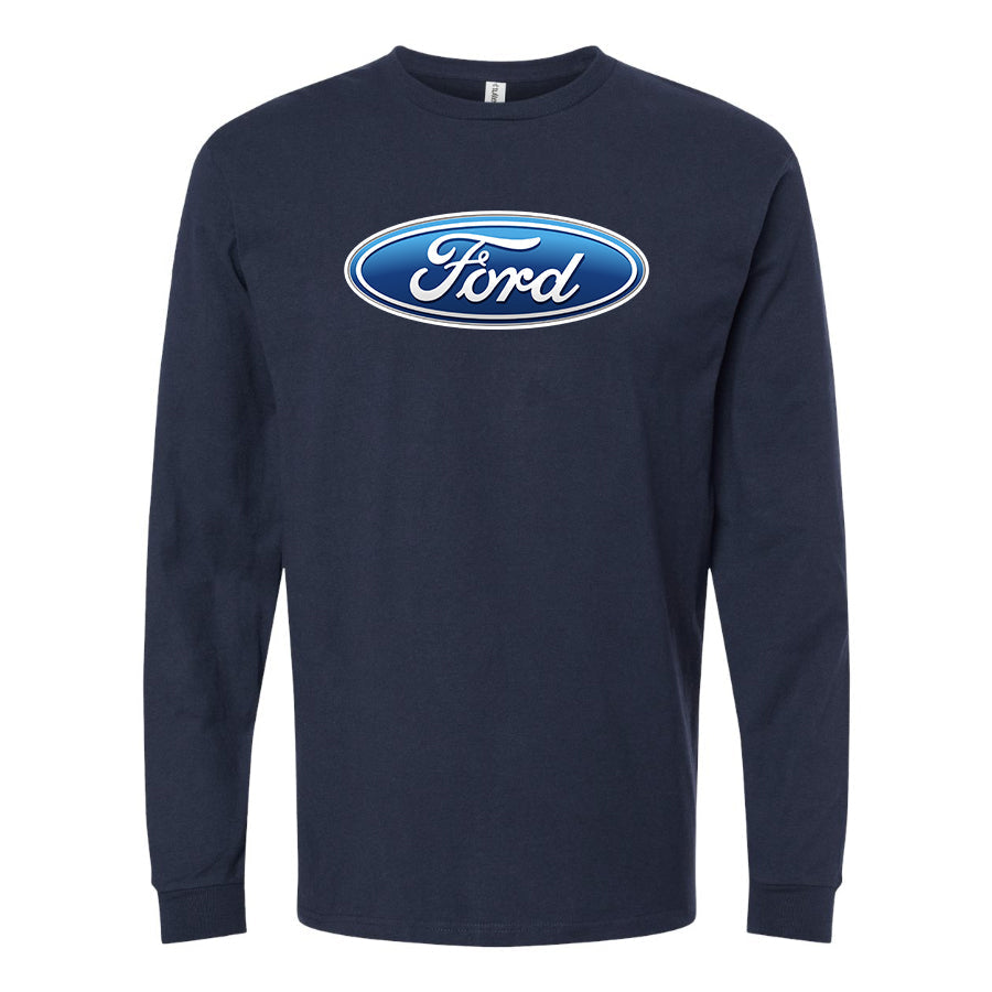 Men’s Ford Car Long Sleeve T-Shirt