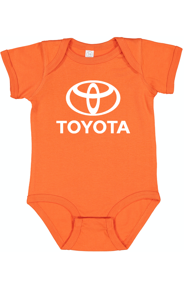 Toyota Motorsport Car Baby Romper Onesie