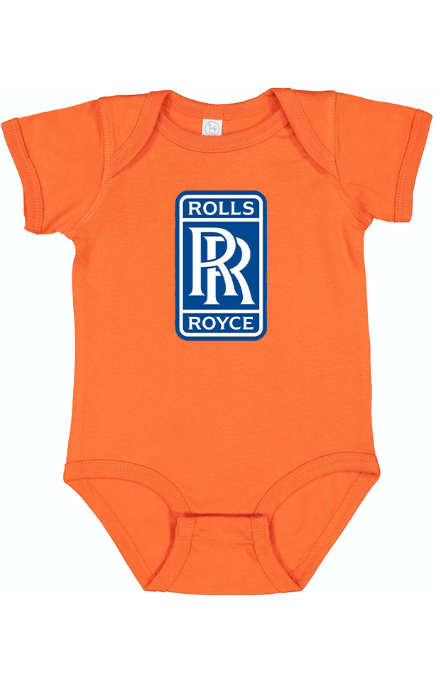 Rolls Royce Motorsport Car Baby Romper Onesie
