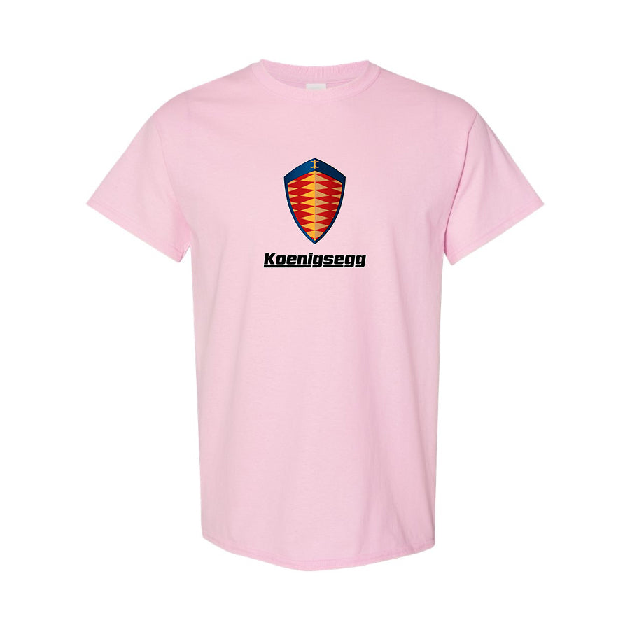 Men’s Koenigsegg Car Cotton T-Shirt