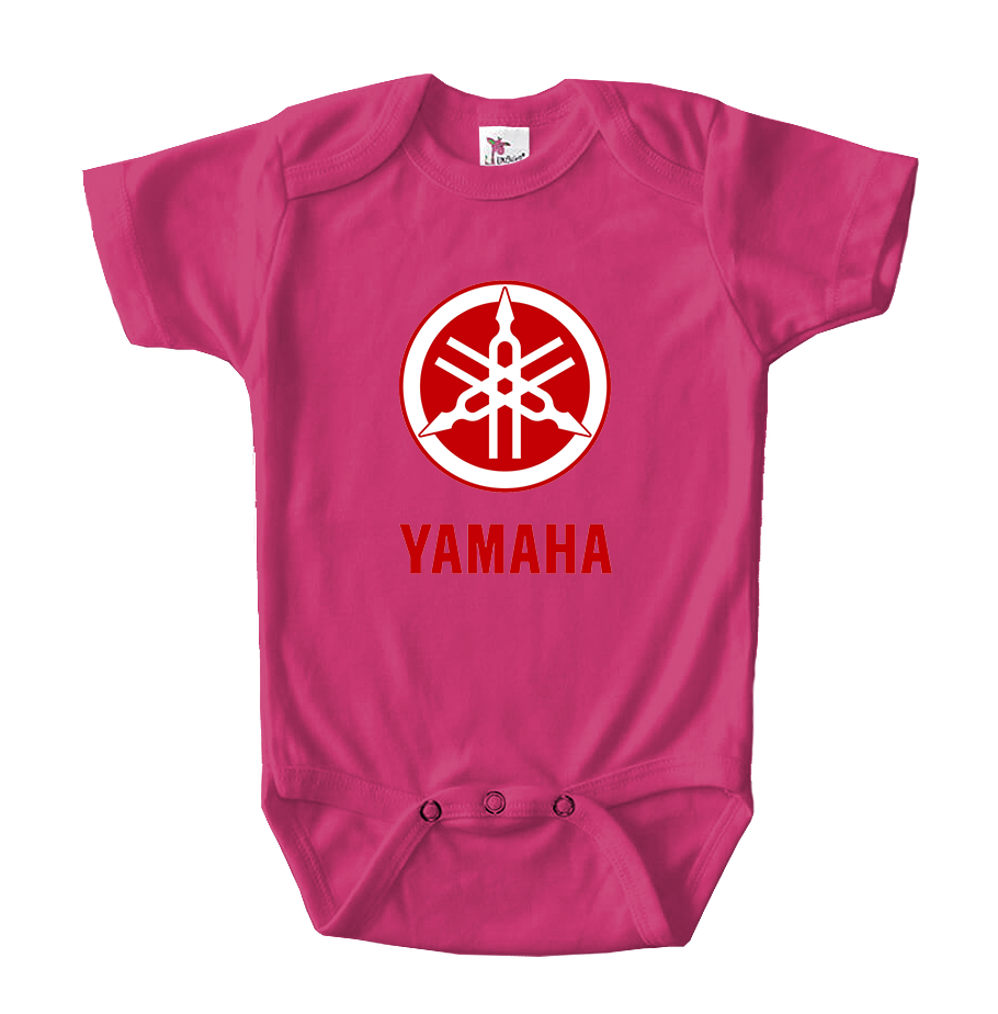 Yamaha Motorcycle Baby Romper Onesie
