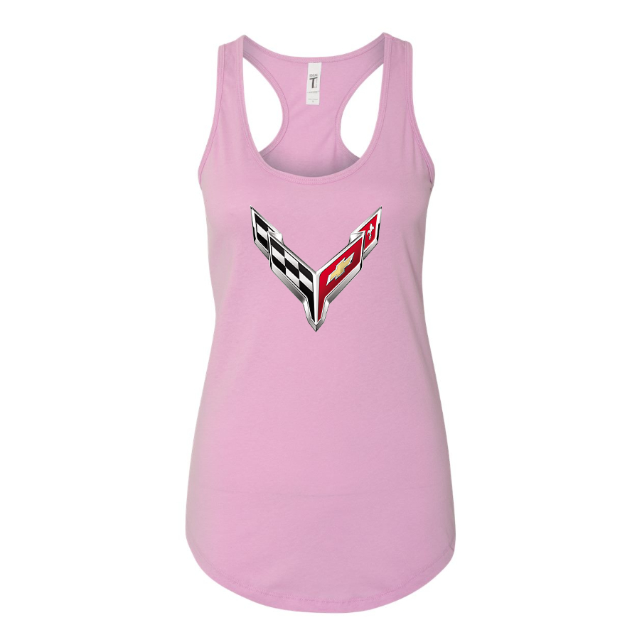 Women's Chevrolet Corvette Racerback Tank Top